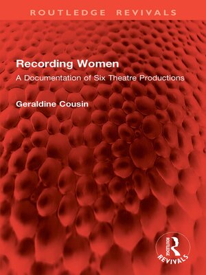 cover image of Recording Women